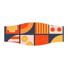 Square Shapes Pattern Design Stretchable Headband by Loisa77