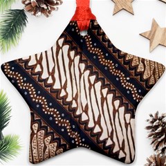 Batik Indonesian Culture Indonesia Authentic Ornament (star)