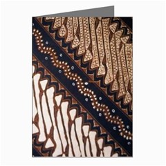 Batik Indonesian Culture Indonesia Authentic Greeting Cards (pkg Of 8)