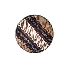 Batik Indonesian Culture Indonesia Authentic Hat Clip Ball Marker by Perong