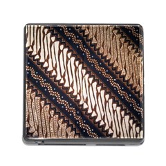 Batik Indonesian Culture Indonesia Authentic Memory Card Reader (square 5 Slot) by Perong