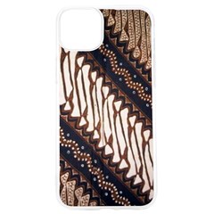 Batik Indonesian Culture Indonesia Authentic Iphone 15 Pro Tpu Uv Print Case by Perong