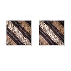 Batik Indonesian Culture Indonesia Authentic Cufflinks (square) by Perong