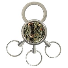 Realtree Camo Seamless Pattern 3-ring Key Chain by Perong