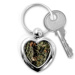 Realtree Camo Seamless Pattern Key Chain (heart) by Perong