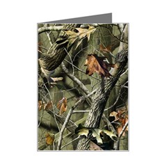 Realtree Camo Seamless Pattern Mini Greeting Card by Perong