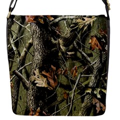 Realtree Camo Seamless Pattern Flap Closure Messenger Bag (s) by Perong