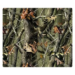 Realtree Camo Seamless Pattern Two Sides Premium Plush Fleece Blanket (kids Size) by Perong