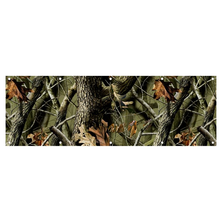 Realtree Camo Seamless Pattern Banner and Sign 12  x 4 