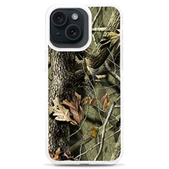 Realtree Camo Seamless Pattern Iphone 15 Plus Tpu Uv Print Case