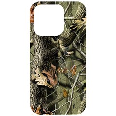 Realtree Camo Seamless Pattern Iphone 15 Pro Black Uv Print Pc Hardshell Case by Perong