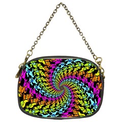 3d Grateful Dead 90 s Neon Dancing Bears Chain Purse (one Side) by Perong