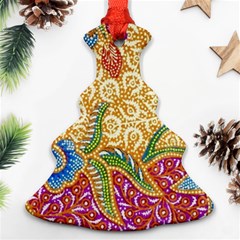 Batik Indonesian Culture Indonesia Authentic Ornament (christmas Tree) 