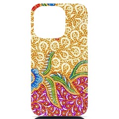 Batik Indonesian Culture Indonesia Authentic Iphone 14 Pro Black Uv Print Case by Perong