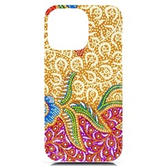 Batik Indonesian Culture Indonesia Authentic Iphone 14 Pro Max Black Uv Print Case by Perong