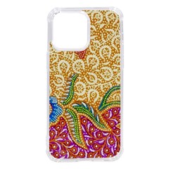 Batik Indonesian Culture Indonesia Authentic Iphone 14 Pro Max Tpu Uv Print Case by Perong