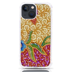 Batik Indonesian Culture Indonesia Authentic Iphone 13 Mini Tpu Uv Print Case by Perong