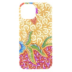 Batik Indonesian Culture Indonesia Authentic Iphone 15 Black Uv Print Pc Hardshell Case