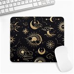 Asian Seamless Pattern With Clouds Moon Sun Stars Vector Collection Oriental Chinese Japanese Korean Large Mousepad Front