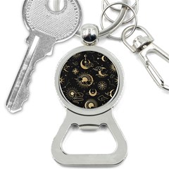 Asian Seamless Pattern With Clouds Moon Sun Stars Vector Collection Oriental Chinese Japanese Korean Bottle Opener Key Chain by Perong