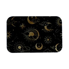 Asian Seamless Pattern With Clouds Moon Sun Stars Vector Collection Oriental Chinese Japanese Korean Open Lid Metal Box (silver)   by Perong