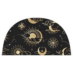 Asian Seamless Pattern With Clouds Moon Sun Stars Vector Collection Oriental Chinese Japanese Korean Anti Scalding Pot Cap by Perong