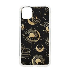 Asian Seamless Pattern With Clouds Moon Sun Stars Vector Collection Oriental Chinese Japanese Korean Iphone 11 Tpu Uv Print Case by Perong