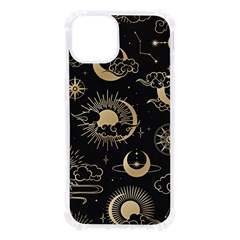 Asian Seamless Pattern With Clouds Moon Sun Stars Vector Collection Oriental Chinese Japanese Korean Iphone 13 Tpu Uv Print Case by Perong