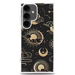 Asian Seamless Pattern With Clouds Moon Sun Stars Vector Collection Oriental Chinese Japanese Korean Samsung Galaxy S24 Plus 6 7 Inch Tpu Uv Case