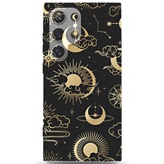 Asian Seamless Pattern With Clouds Moon Sun Stars Vector Collection Oriental Chinese Japanese Korean Samsung Galaxy S24 Ultra 6 9 Inch Black Tpu Uv Case by Perong