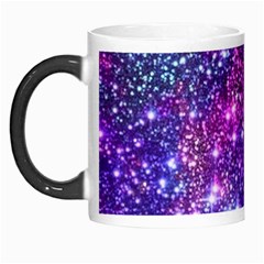 Purple Violet Glitter Galaxy Nebula Space Pattern Morph Mug