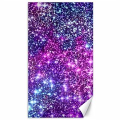 Purple Violet Glitter Galaxy Nebula Space Pattern Canvas 40  x 72 