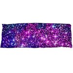 Purple Violet Glitter Galaxy Nebula Space Pattern Body Pillow Case (Dakimakura) Body Pillow Case