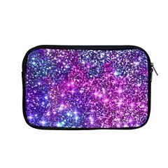 Purple Violet Glitter Galaxy Nebula Space Pattern Apple MacBook Pro 13  Zipper Case