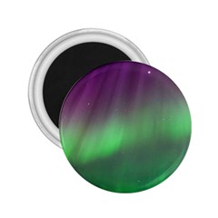 Northern Lights Green Aurora Borealis 2 25  Magnets by Perong