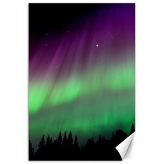 Northern Lights Green Aurora Borealis Canvas 20  X 30  by Perong