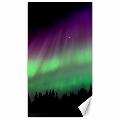 Northern Lights Green Aurora Borealis Canvas 40  X 72  by Perong