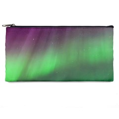 Northern Lights Green Aurora Borealis Pencil Case by Perong