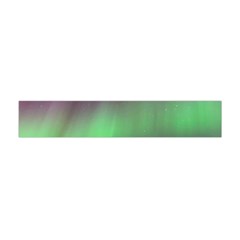 Northern Lights Green Aurora Borealis Premium Plush Fleece Scarf (mini) by Perong