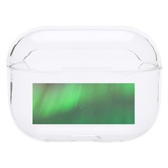 Northern Lights Green Aurora Borealis Hard Pc Airpods Pro Case by Perong