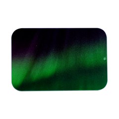 Northern Lights Green Aurora Borealis Open Lid Metal Box (silver)   by Perong