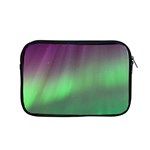 Northern Lights Green Aurora Borealis Apple MacBook Pro 15  Zipper Case Front