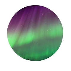 Northern Lights Green Aurora Borealis Mini Round Pill Box (pack Of 5) by Perong