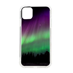 Northern Lights Green Aurora Borealis Iphone 11 Tpu Uv Print Case