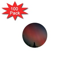 Aurora Borealis Alaska Sky 1  Mini Buttons (100 Pack) 