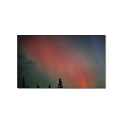 Aurora Borealis Alaska Sky Sticker Rectangular (10 Pack) by Perong