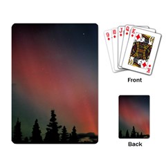 Aurora Borealis Alaska Sky Playing Cards Single Design (rectangle) by Perong