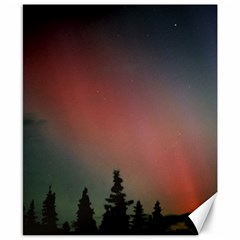 Aurora Borealis Alaska Sky Canvas 8  X 10  by Perong