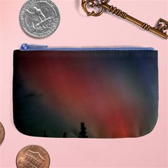 Aurora Borealis Alaska Sky Large Coin Purse by Perong