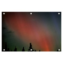 Aurora Borealis Alaska Sky Banner And Sign 6  X 4  by Perong